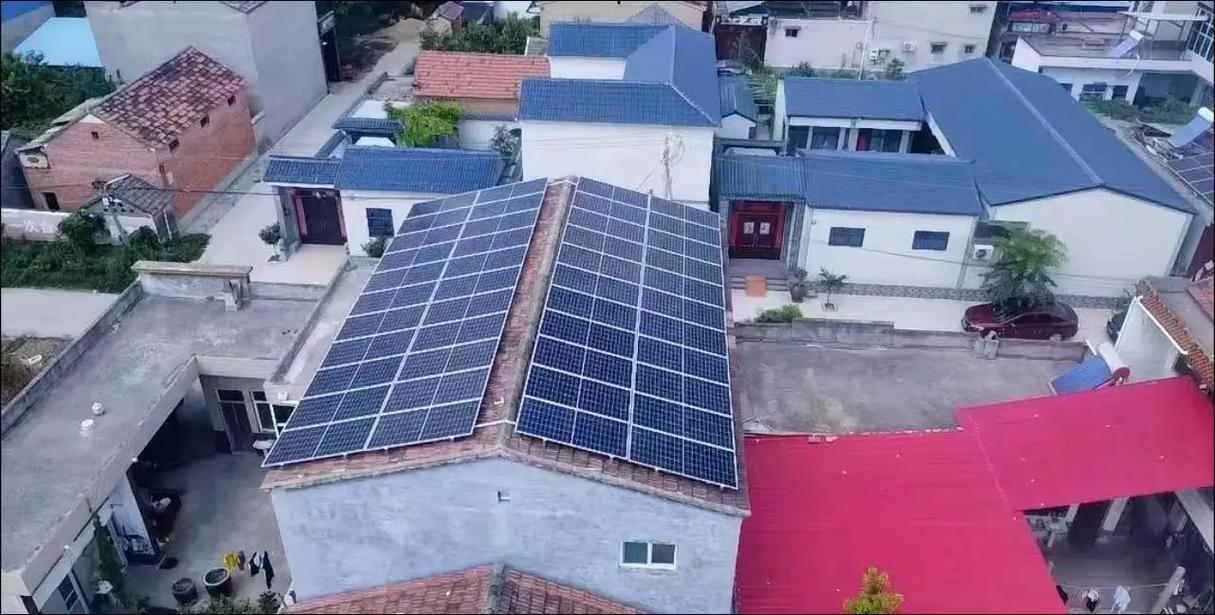 农村自家在装太阳能发电,划算吗